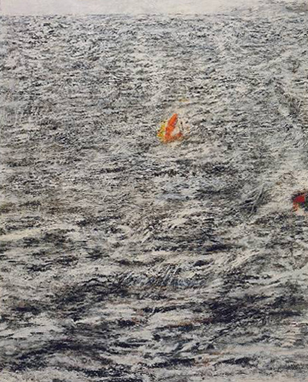 La mer noire et blanche, 1980 Robert Lapoujade